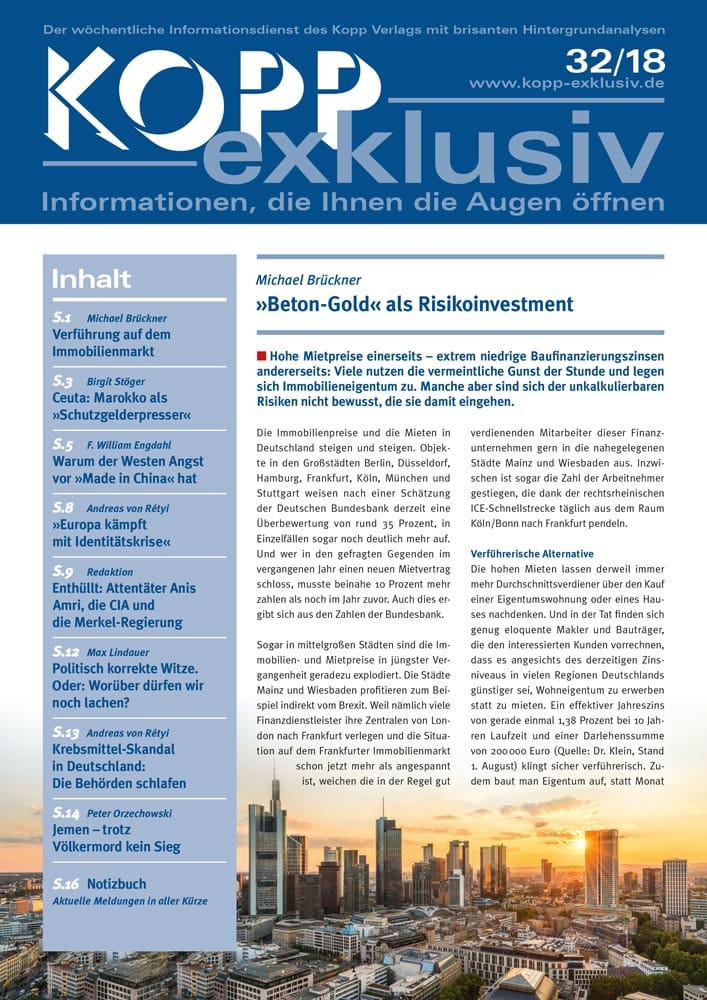 Hohe Mietpreise einerseits – extrem niedrige Baufinanzierungszinsen andererseits: Viele nutzen die vermeintliche Gunst der Stunde und legen sich Immobilieneigentum zu. Manche aber sind sich der unkalkulierbaren Risiken nicht bewusst, die sie damit eingehen.