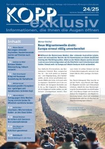 Während die Mainstream-Medien über sinkende Asylzahlen jubeln, warnt ein vertraulicher Bericht der EU-Kommission vor einem deutlichen Anstieg der Flüchtlingszahlen. Allein an der Küste Libyens warten derzeit rund 100 000 Armutsmigranten auf die Überfahrt nach Griechenland oder Italien. Einmal mehr ist Europa auf diesen Ansturm nicht vorbereitet.