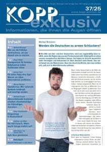Die Mär von den »reichen Deutschen« wird uns regelmäßig dann erzählt, wenn die Regierung uns ans Portemonnaie will. Dabei geht es vielen unserer europäischen Nachbarn besser. Sie haben im Schnitt wesentlich mehr Vermögen und bekommen im Alter deutlich mehr Rente. Das verschweigt uns der Mainstream. Denn der deutsche Michel, den man melken will, soll sich im Wohlfühlmodus wähnen.