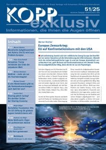 Jahrzehntelang konnte sich der militärische Zwerg Europa bei Konflikten vor seiner Haustüre auf die Unterstützung der USA verlassen. Obwohl sich die sicherheitspolitische Lage in und um Europa dramatisch verschlechtert hat, geht Brüssel auf Konfrontationskurs mit Donald Trump. Ein brandgefährlicher Weg, denn die EU ist nur ein Papiertiger.
