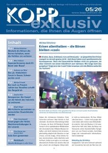 Ukraine, Gaza, Grönland, Iran und Venezuela – an geopolitischen Krisen mangelt es derzeit gewiss nicht. Und diese haben auch geoökonomische Konsequenzen. Doch die Finanzmärkte bleiben nicht nur gelassen, sie eilen vielmehr von einem Allzeithoch zum nächsten. Wie lange kann das gutgehen? Folgt jetzt der Crash? Oder erweisen sich die Märkte weiterhin als resilient?