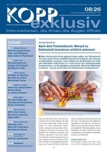 Wenn interessierte Kreise geglaubt haben sollten, der Preiseinbruch von Ende Januar könnte stabilitätsorientierten Investoren das Interesse an Edelmetallen vermiesen, dann schätzen sie die Motivation der Gold- und Silberkäufer völlig falsch ein. Viele nutzten den vorübergehenden Preisrücksetzer, um ihre Bestände aufzustocken. Wie ticken Edelmetall-Investoren – und wer steckt hinter der Preiskorrektur von Ende Januar?