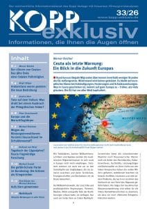 Rund 60 000 illegale Migranten überrennen innerhalb weniger Stunden die EU-Außengrenze. Widerstand wird keiner geleistet. Es bleibt auf euro päischer Ebene bei Ankündigungen, Forderungen und Schuldzu weisungen. Was in Ceuta geschehen ist, kommt auf ganz Europa zu – früher, als viele glauben. Die EU hat vor aller Welt kapituliert.